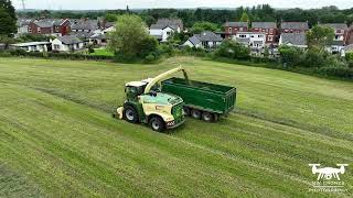 RIBBLE SIDE FARM SILAGE 2024 [upl. by Sloane655]