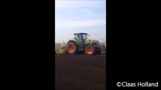 Claas Axion met overtopfrees [upl. by Kared]