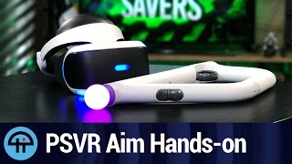 PlayStation VR Aim Controller HandsOn [upl. by Marcus148]