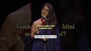 Kitna Thak Chuki Hun Main poetry infinitewisdom shortvideos love shorts viralshort [upl. by Brady]