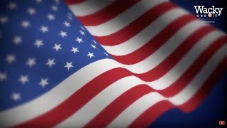 Free Video Background  USA Flag Waving Background for True American Flag Flying Effects Background [upl. by Mchail634]