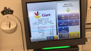 Giant Food Self Checkout [upl. by Ava991]