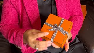 Hermes ExLibris Necklace 🧚‍♀️❤️ unboxing hermes [upl. by Nickolas]