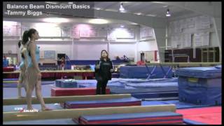 Balance Beam Dismount Basics  Tammy Biggs [upl. by Alad]