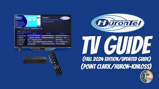 HuronTel TV Guide Walkthrough updated TV Surfing in Point ClarkRipley areaHuronKinloss [upl. by Peednus]