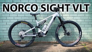 Norco Sight VLT A1 2022  First Ride Review  EMTB [upl. by Cirded837]