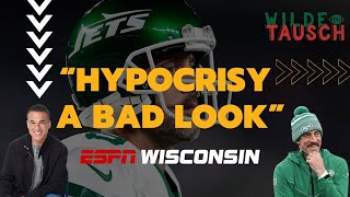 quotHypocrisy is REALLY bad lookquot  ESPN Wisconsins Wilde amp Tausch talk Rodgers Unexcused Absence [upl. by Zebaj]