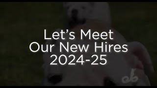 Bolles 202425 New Hires [upl. by Spark]