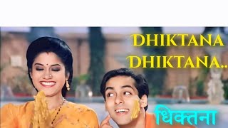 DHIKTANA DHIKTANA HD song  Hum aapke hai koun  salman khan Madhuri  s p balsubrahmanyam 90s [upl. by Irakab527]