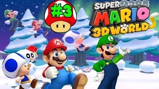 ABM Super Mario 3D World Walkthrough  3 HD [upl. by Nirat]