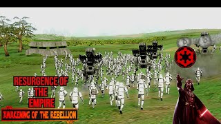 A MILLION Imperial STORMTROOPERS  EMPIRE AT WAR AOTR  Part 11 [upl. by Nylzzaj]