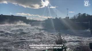 Safety Concerns close bridge over Androscoggin River [upl. by Arved]