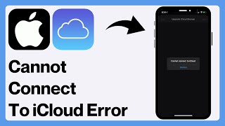 How To FIX Cannot Connect To iCloud Error on iPhone  iPad [upl. by Aigroeg816]