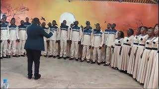 Christ the King Nanyuki choir performing quotWendoquot at the Nyeri archdiocese choir festivals [upl. by Erialcyram355]