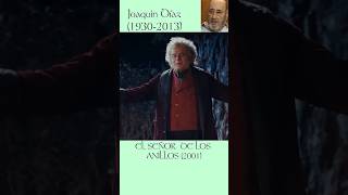 LOTR Joaquin Díaz es Bilbo Bolsón doblajecastellano elseñordelosanillos [upl. by Kassab]