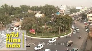 Heavy traffic in Faridabad Haryana [upl. by Sholeen245]