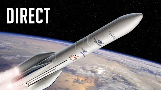 🔴 Lancement inaugural Ariane 6 VA262 commenté FR [upl. by Mauralia]