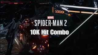 Marvels SpiderMan 2  10K Hit Combo World Record [upl. by Salohcim712]