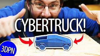 3D Printed Tesla Cybertruck Assembled AND Window Tested [upl. by Julina]