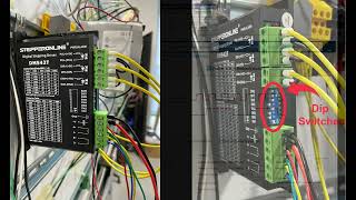 Controlling a stepper motor with a Click PLC [upl. by Eyks]