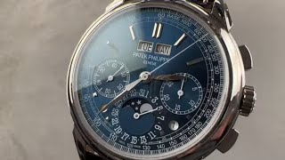 Patek Philippe 5270G019 Perpetual Calendar Chronograph Patek Philippe Review [upl. by Anaitsirk]