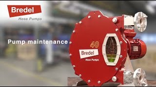 Bredel Hose Pumps Simple maintenance [upl. by Ynohta]