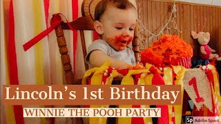 LINCOLNS 1st BIRTHDAY  Winnie the Pooh Party Prep [upl. by Jacobsohn]