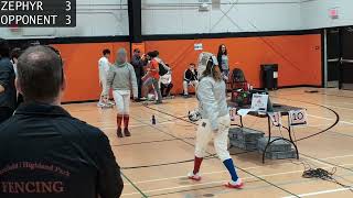 Zephyr Fencing at Libertyville High School [upl. by Tommi870]