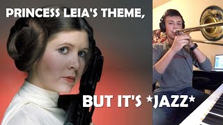 Star Wars Princess Leias Theme but its jazz [upl. by Amir]