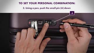 Sympatico™ Combination Lock  How to Set [upl. by Ayikat278]