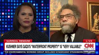 Cornel West Discusses Benjamin Netanyahu Larry Schumer and Jared Kuschner with Laura Coates on CNN [upl. by Lux]