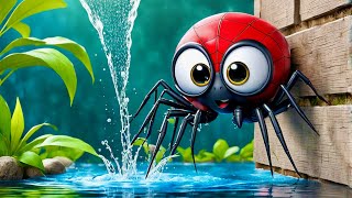 Itty Bitty Spider  Classic Nursery Rhyme for Kids  Sing amp Learn [upl. by Anelas660]