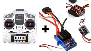 How to calibrate your mc6c microzone transmitter with a Traxxas XL5 ESC [upl. by Olga]