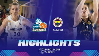 Perfumerias Avenida v Fenerbahce Alagoz  QuarterFinals  Highlights  EuroLeague Women 202324 [upl. by Baron]