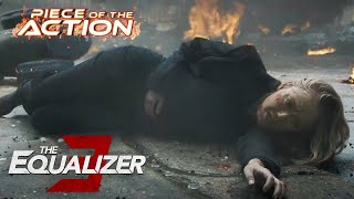 The Equalizer 3  Emma Is Caught In A Bomb Explosion ft Dakota Fanning [upl. by Phaidra]