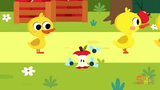 The Ducks Go Waddling Count Up To Ten Super Simple Songs [upl. by Elehcin]