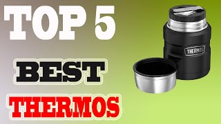 Best Thermoses 2023 – Top 5 Thermos Flasks Reviews [upl. by Brower]