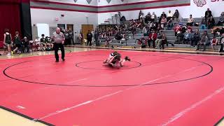 Vs Gladeville 2022 middle school wrestling [upl. by Nonnek]