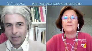 Il docente No Vax Davide Tutino contro lepidemiologa Stefania Salmaso quotNon mi permetto di [upl. by Gilcrest]