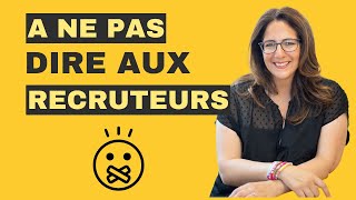 12 choses à cacher en entretien [upl. by Isiad]