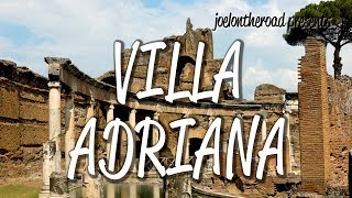 Hadrians Villa Villa Adriana  UNESCO World Heritage Site [upl. by Nnylaf]