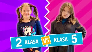 Druga klasa vs Piąta [upl. by Hebe]