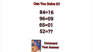 Can You Solve This Maths Problem VedikMaths maths [upl. by Alimrahs]