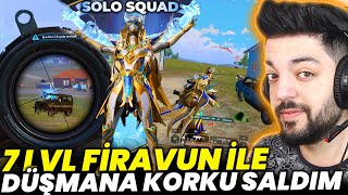 28 KILLS  FİRAVUN İLE DÜŞMANA KORKU SALDIM  ONE MAN SQUAD PUBG Mobile [upl. by Lyn162]