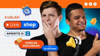 KABUMLIVESHOP 0606 🔥 Ofertas EXCLUSIVAS em PERIFÉRICOS e HARDWARE [upl. by Aitnauq]