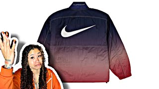 Supreme Nike Ripstop Pullover REVIEWTRY ON🔥🔥 [upl. by Tess]