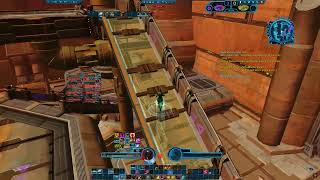 Destroying Premader Atomic Unicorn  Huttball Warzone Sniper Engineering PVP [upl. by Ilatan]