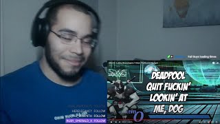 SO MUCH ART lythero UMVC3 Shenanigans 7 reaction [upl. by Airlee]