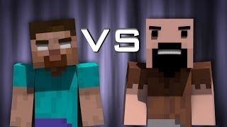 Notch vs Herobrine  Minecraft Rap Battle An Original Minecraft Song [upl. by Haroldson121]