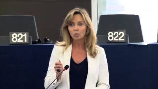 Frédérique Ries 13 Apr 2016 plenary speech on Explanations of vote [upl. by Zephaniah]